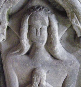 Norton Disney - St Peter Joan Landford mid C14 married William DIsney